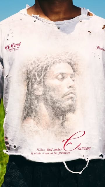 El Emet Covenant distressed tee